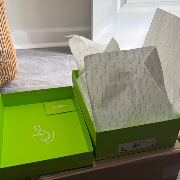 Sam Edelman Black Suede Heels - Picture 4 of 5